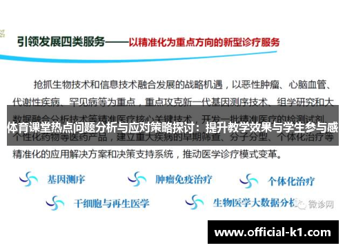 体育课堂热点问题分析与应对策略探讨：提升教学效果与学生参与感